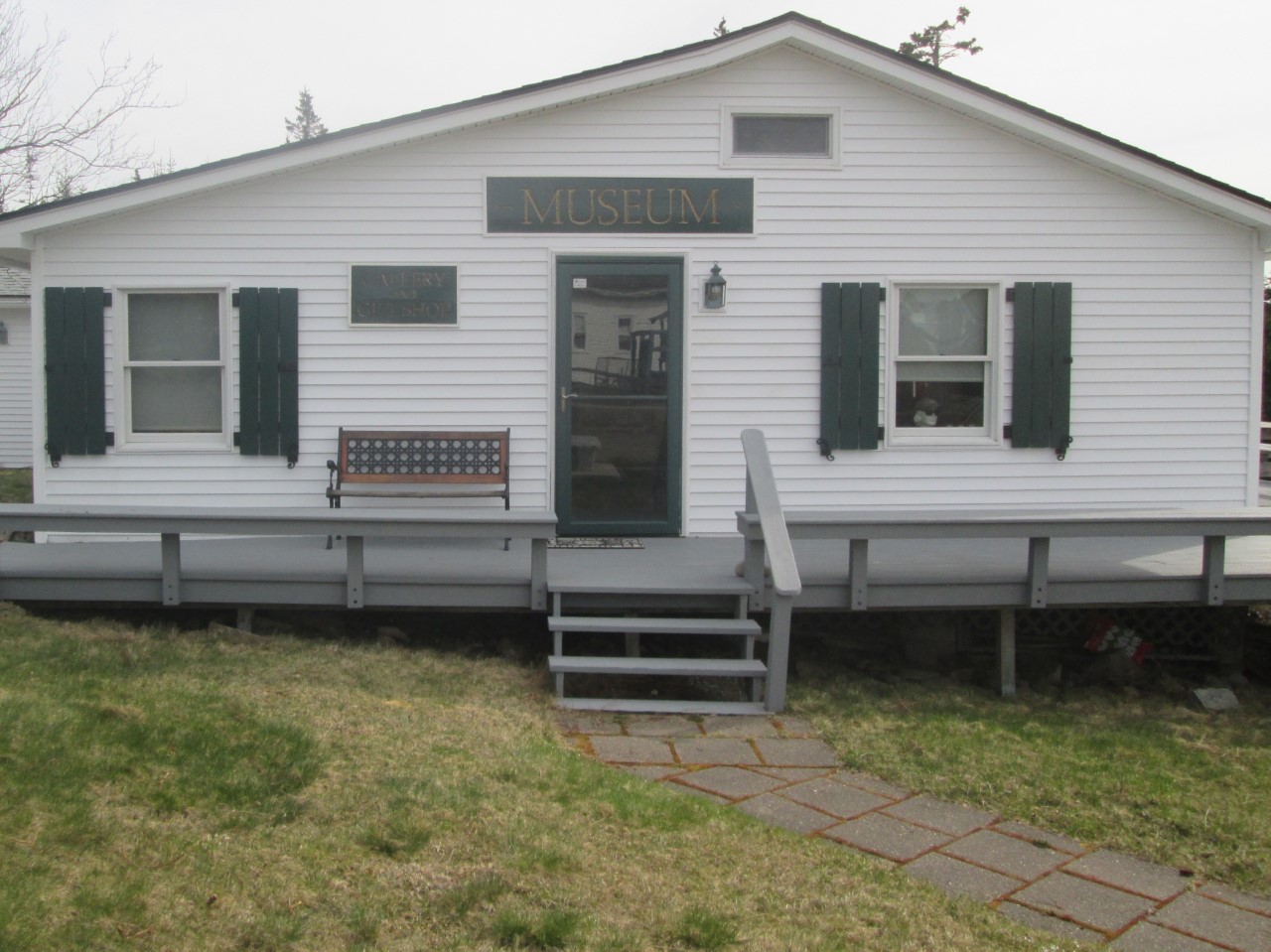 the library exterior